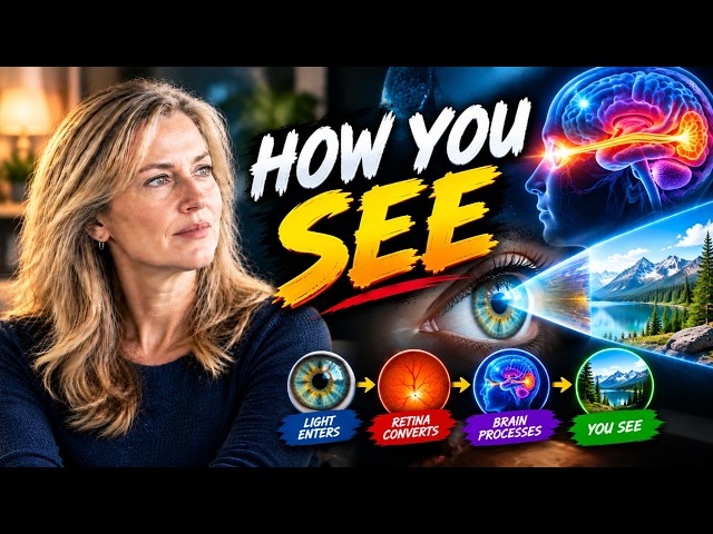 How Your Eyes Turn Light Into Vision