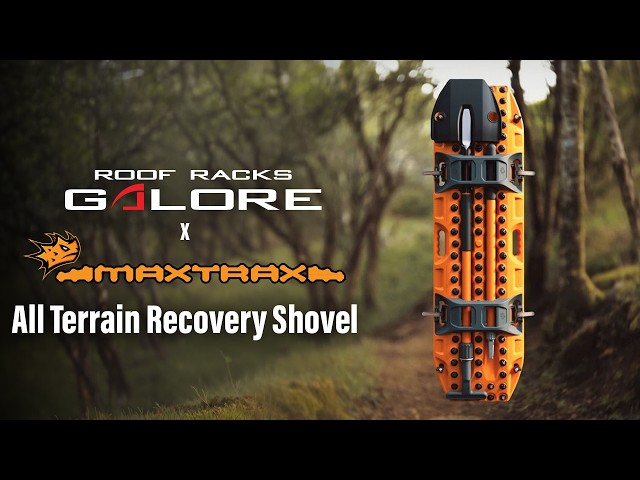 MAXTRAX Recovery Shovel | Mounts to Your Boards!