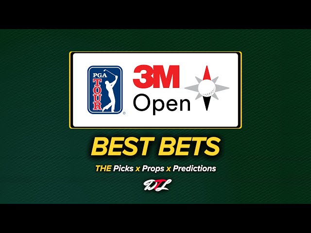 PGA Pro Reveals 3M Open Picks + BEST BETS!