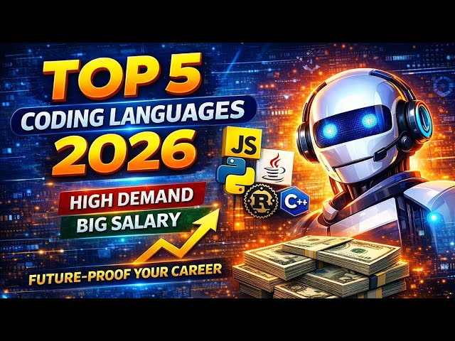 5 Languages You Must Learn in 2026 (Python, JS, Java+ More) | PiyushXplain 