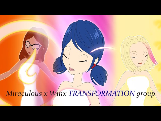 Miraculous Magic Winx Group of 3 | Transformation Exclusive | Fanmade Animation