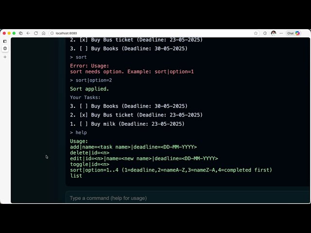 Todo List Application | Spring Boot + Docker + Java 17 (Basic Demo)
