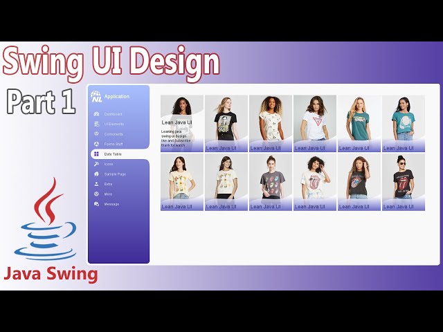 Java Swing UI Design - Animation UI (Part 1)