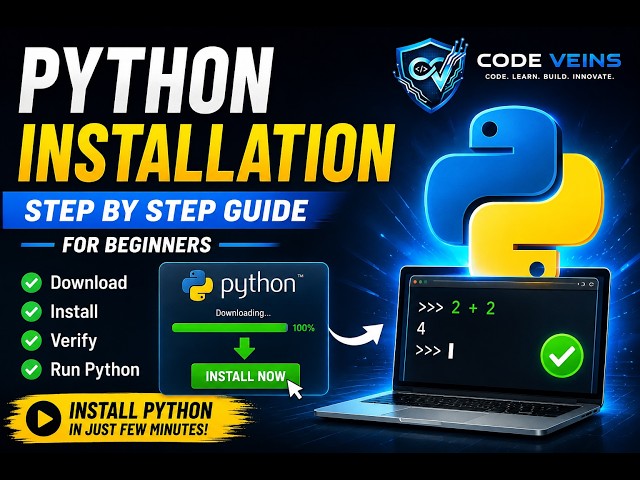 How to Install Python on Windows 11 | Python Installation Step by Step