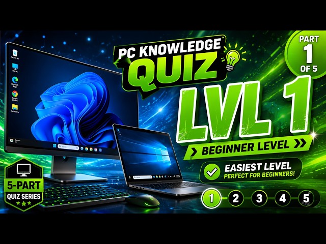Think You Know Computers? Let's Find Out! (Pt 1 of 5)