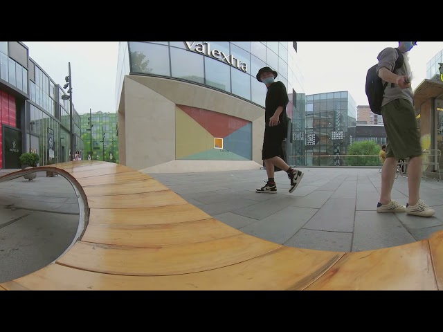 Bug's view 360 VR video