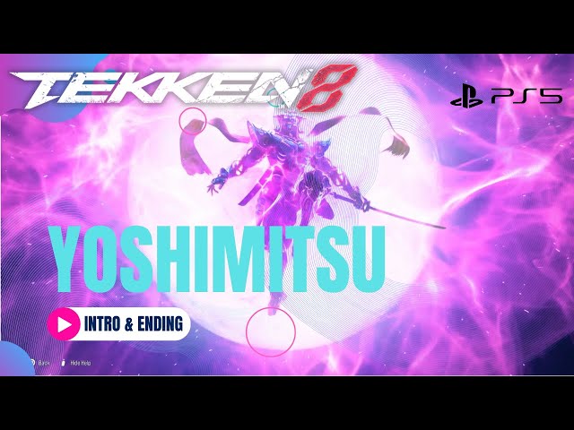 Tekken 8 - All Yoshimitsu Cinematic Intro & Ending - CUTSCENES
