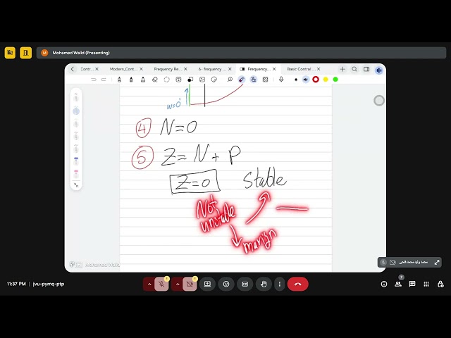 Frequency Response(2) Nyquist Plot - Automatic Control (MDP-410) | Eng. Mohamed Walid