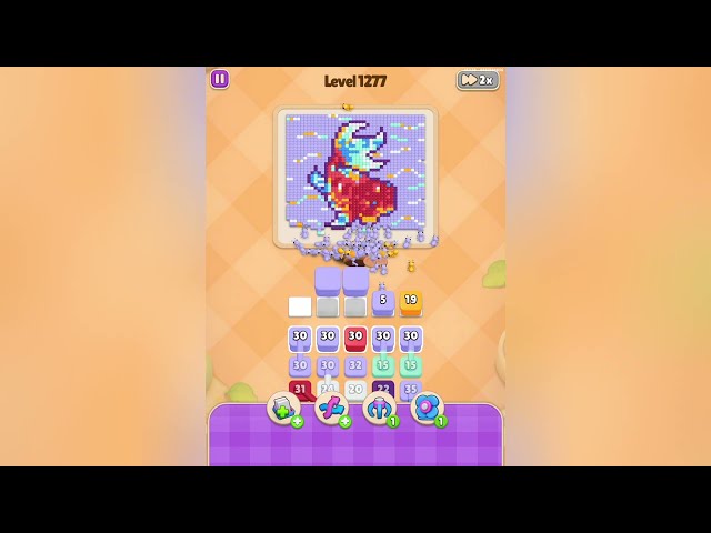 Colony Flow Level 1277 Hard Puzzle Walkthrough Solution 