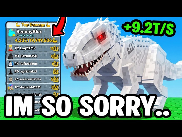 CHEATING with AUTOCLICKER got me LEADERBOARDS in +1 Dino Evolution!