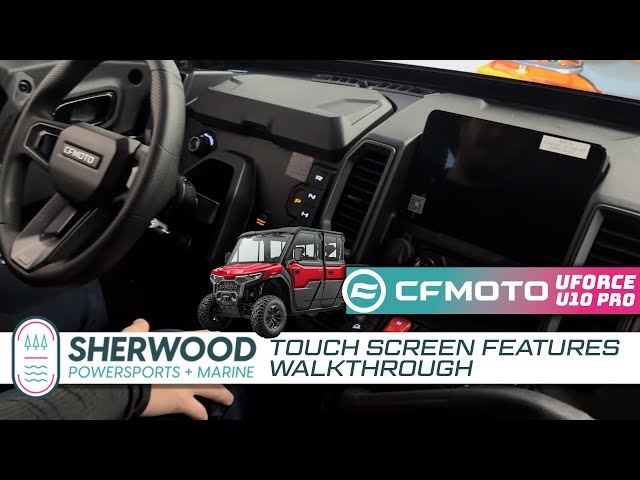 CFMOTO UFORCE U10 PRO HIGHLAND | Touch Screen Features & Walkthrough