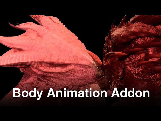 Fix BG3 Body Animation Drift with This Blender Addon - GR2 LAB