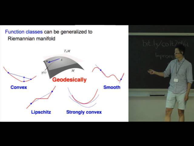First-order Methods for Geodesically Convex Optimization