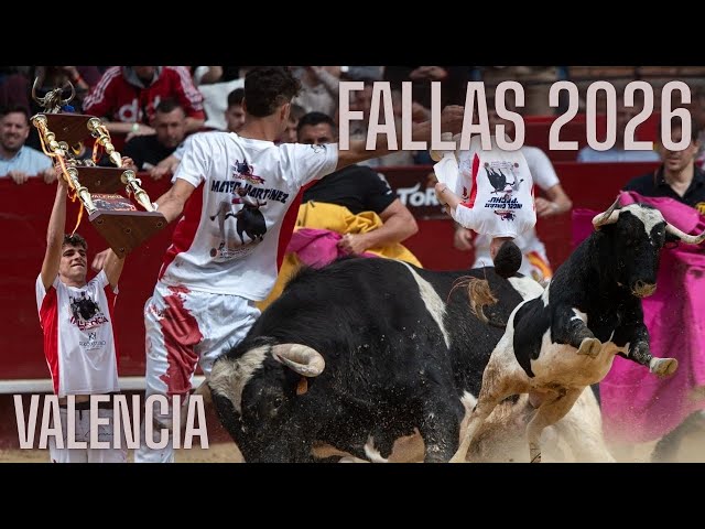 4K// 🏆 VALENCIA FALLAS 2026 SHOWCASE COMPETITION SPECTACULAR FINAL!!