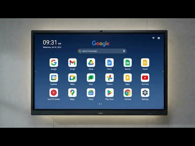 AORA Interactive Flat Panel | EDLA Certified + AI Camera | Smarter Classrooms & Smarter Meetings