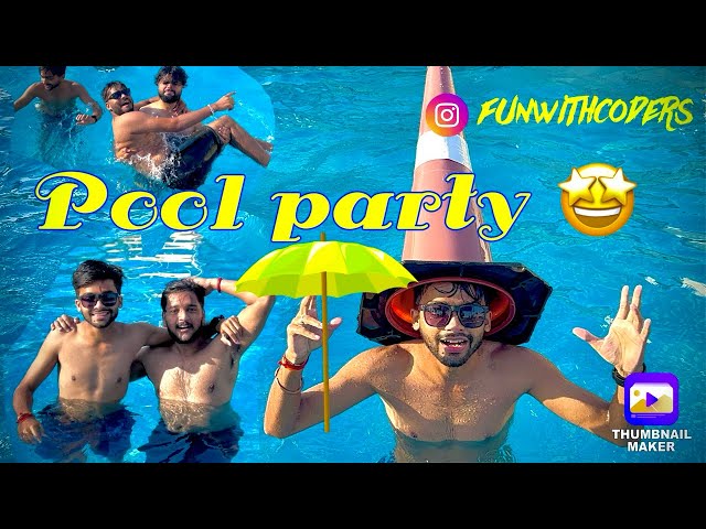 We Took a Break from Coding… and Things Got WILD! 😂💦 | Pool Party Vlog with funwithcoder