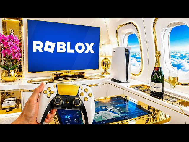 I TRIED PLAYING ROBLOX ON A PLANE! (Worst idea)