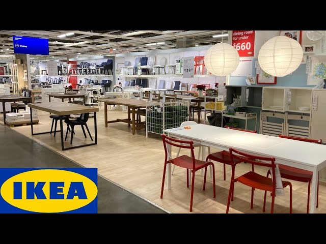 IKEA DINING TABLES KITCHEN TABLES CHAIRS ARMCHAIRS FURNITURE SHOP WITH ME SHOPPING STORE WALKTHROUGH