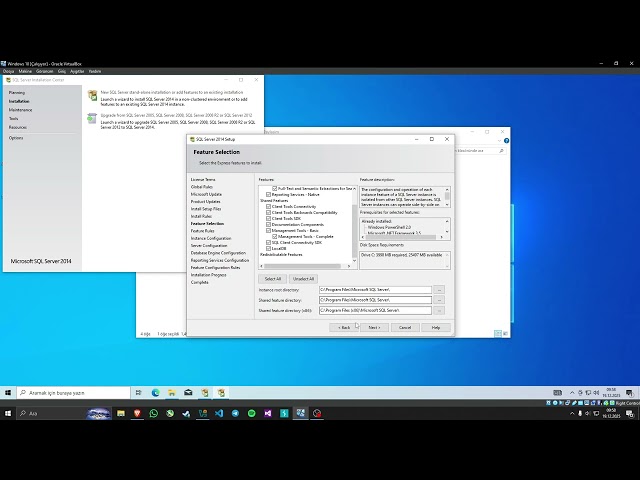 SQL Server 2014 İndirme ve Kurulum