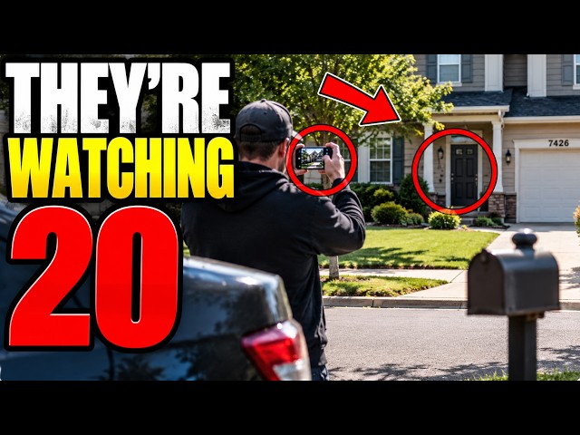 20 Signs Someone Is Casing Your House Before They Break In.