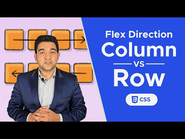 Flex Direction — Row vs Column in CSS Flexbox Compared