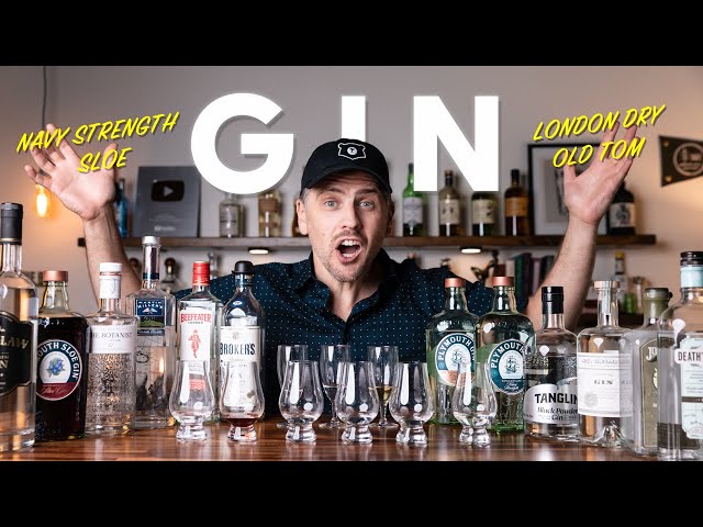 Beginner's guide to GIN! A history & tasting of various styles
