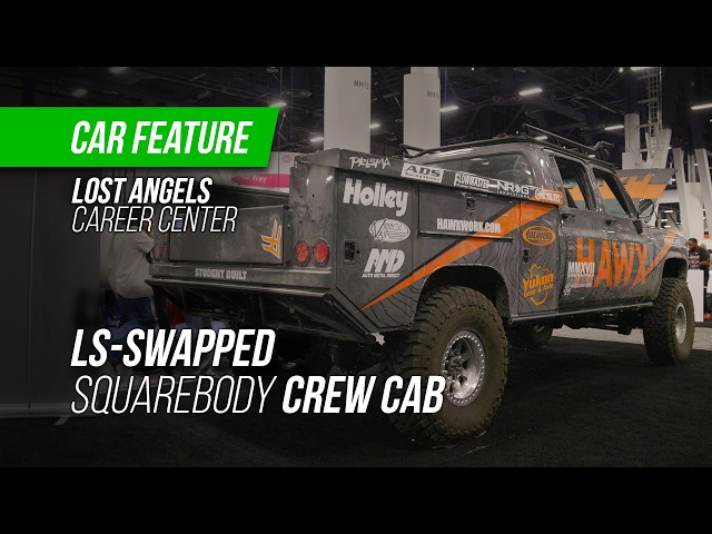 This LS-Swapped Squarebody Crew Cab Was Built by Students and It Rips in the Desert!