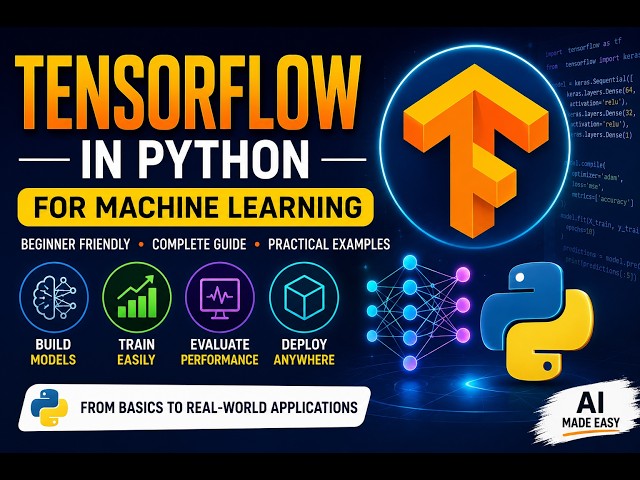 TensorFlow Explained for Beginners | Machine Learning with Python