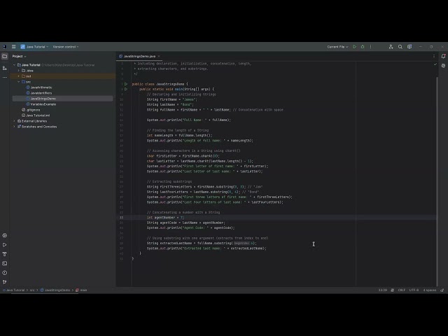 Java Strings Explained | Concatenation, Length, Substrings & More!