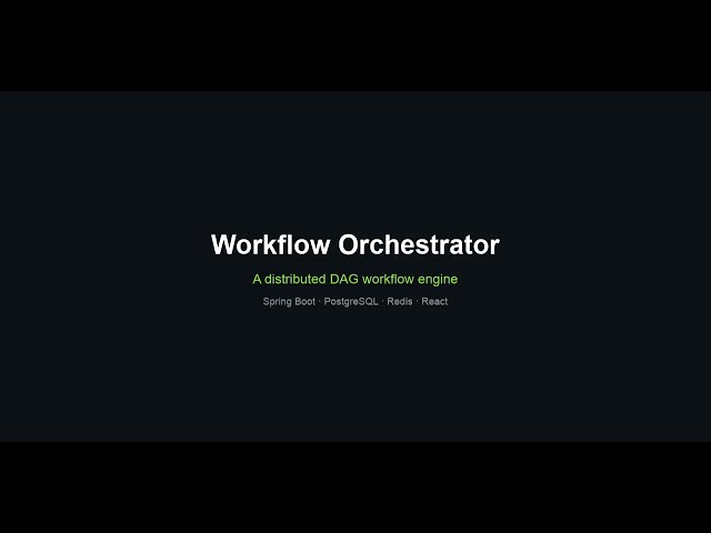 Workflow Orchestrator — an Airflow-lite DAG engine
