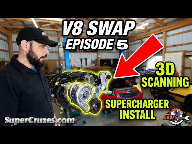 Supercharger Install on Our V8 Swap Cruze
