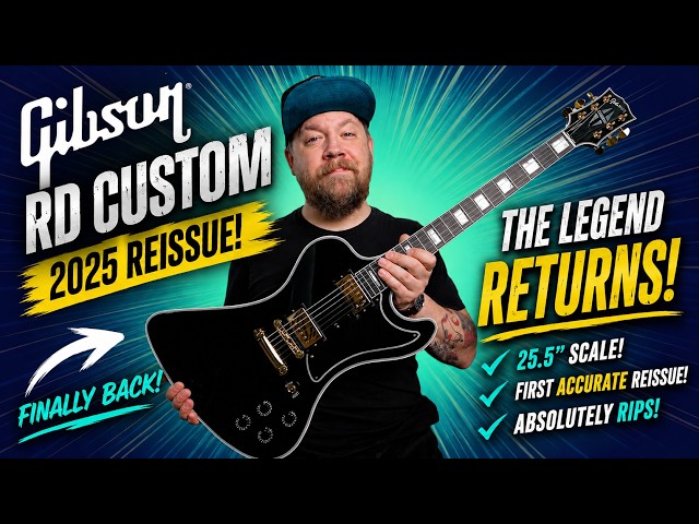 The First Accurate Gibson RD Reissue? | 2025 RD Custom