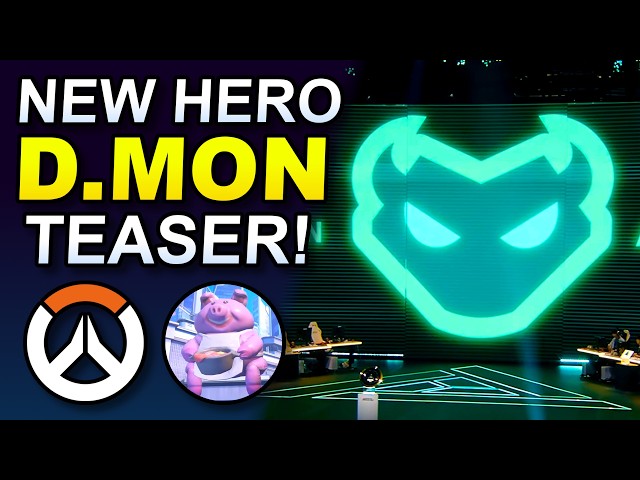 D.Mon New Hero Teaser + Overwatch Season 4 Map Reworks Revealed!