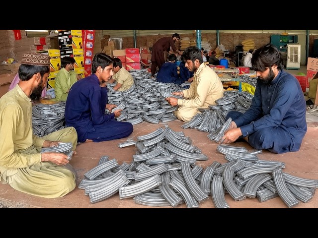 Amazing Steel Magazine Manufacturing Process | How Steel Magazines Are Made |Factory Mass Production