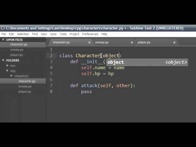 How to make a Python RPG - Part 1