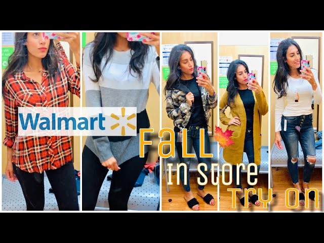 WALMART FALL CLOTHING 2019 | IN STORE TRY ON