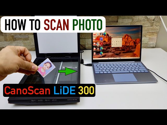 Canon Canoscan lide 300 Scanning Photo.