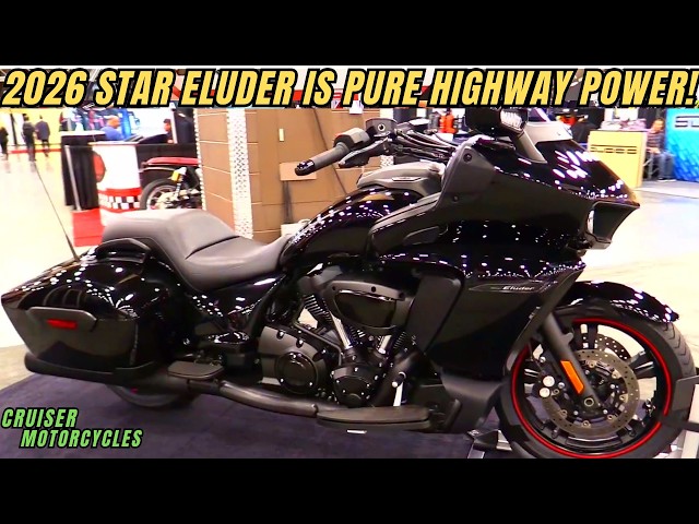 YAMAHA IS BACK! NOW JUST BUILT A LUXURY BAGGER KILLER! 2026 STAR ELUDER IS PURE HIGHWAY POWER!
