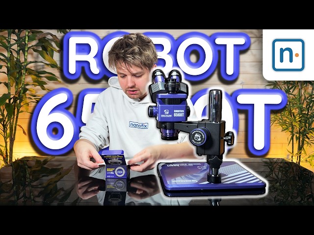I FINALLY Tried an Optical Microscope! - Mechanic ROBOT 6560T Review