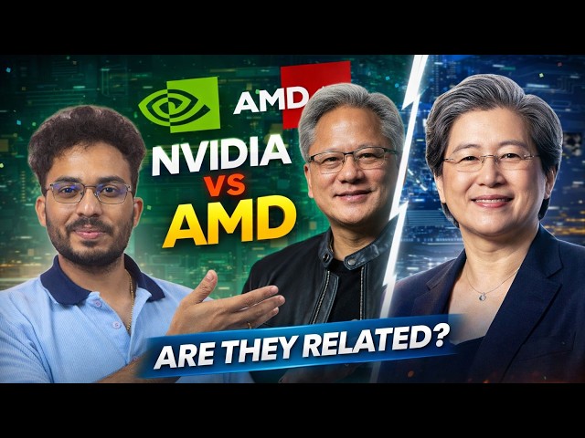 NVIDIA vs AMD – Same Family or Biggest Rivals Full Truth Telugu English | TraVen