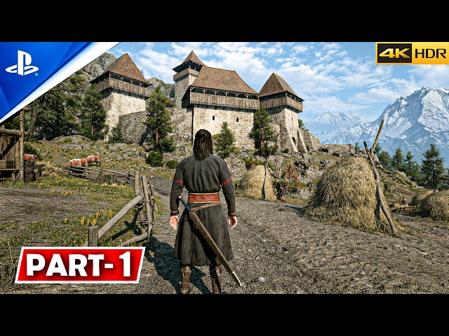 The Blood of Dawnwalker (PS5 PRO) Gameplay Walkthrough Full Game Part -1 [4K60FPS HDR] No Commentary