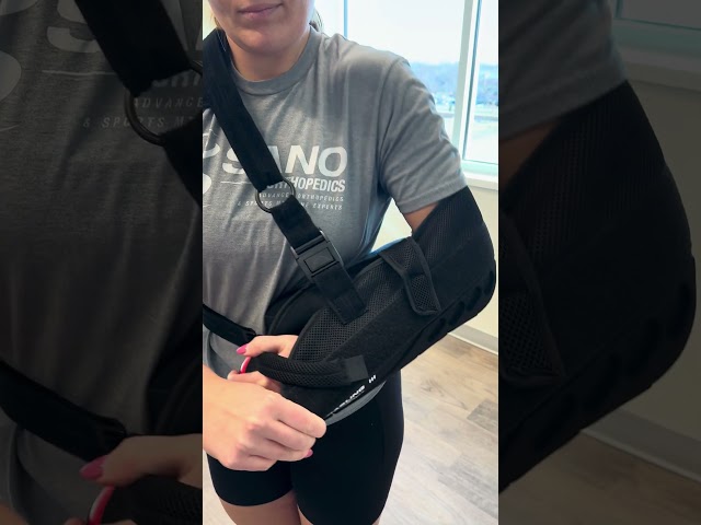 How to Use Shoulder Ultrasling Application #ultrasling