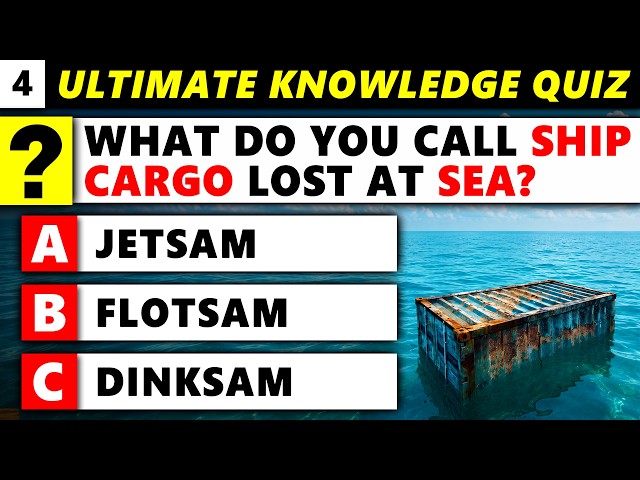 Test How Much You Know About Everything (Ultimate Knowledge Quiz 4)