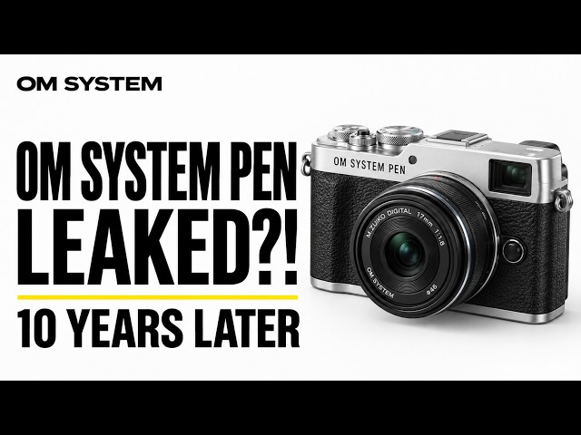 OM SYSTEM PEN LEAKED — The Camera Olympus Fans Have Waited 10 Years For