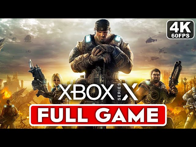 GEARS OF WAR 3 Gameplay Walkthrough FULL GAME [4K 60FPS XBOX SERIES X] -  No Commentary