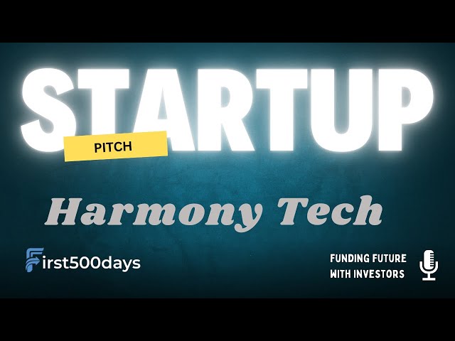 Investor Pitch Night - Harmony Tech [Influencer Tech]