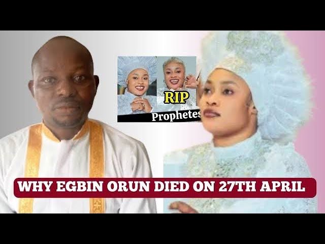 MAN GOES EMOTIONAL ON STAGE WHILE SINGING SPIRITUAL SONG FFOR SAHEED OSUPA SPIRITUAL FANS EGBIN ORUN