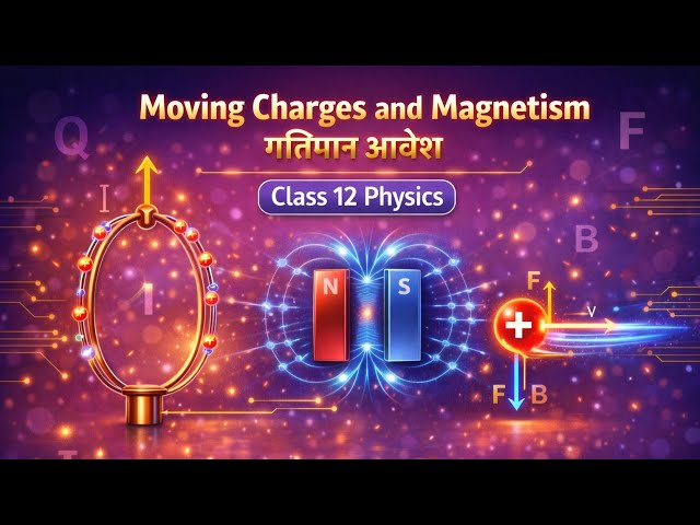 गतिमान आवेश एवं चुंबकत्व | Moving Charges & Magnetism | RBSE Class 12 Physics Chapter 4 