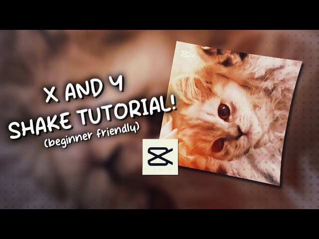 CAPCUT X AND Y SHAKE TUTORIAL