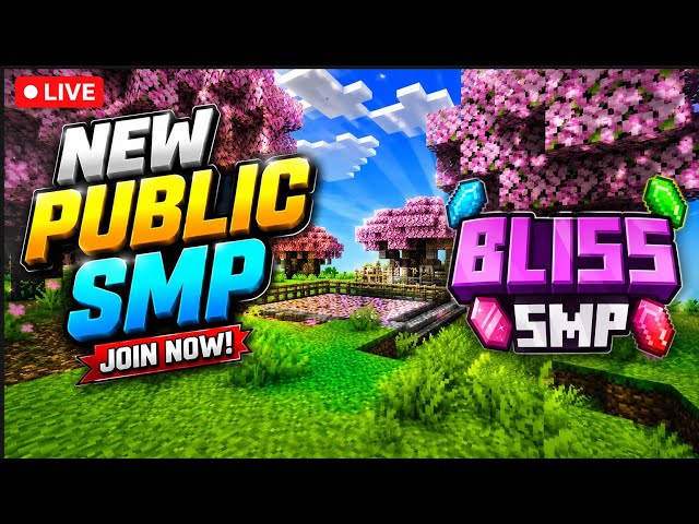 join My 26.1.2 Public Smp | Minecraft Live Java + Pocket Edition |  @rgs47ff
